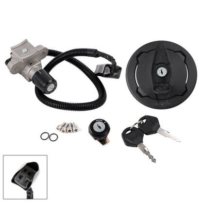 Ignition Key Switch Fuel Cap Seat Lock Set For Kawasaki KLX230 KLX230S SM 20-25