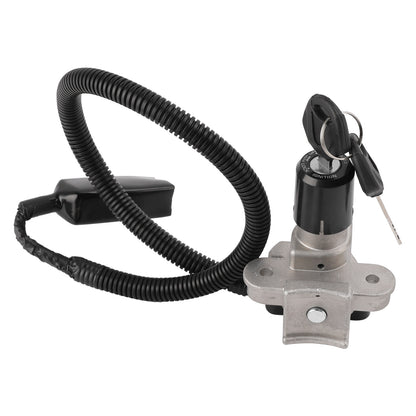 Ignition Key Switch Fuel Cap Seat Lock Set For Kawasaki KLX230 KLX230S SM 20-25