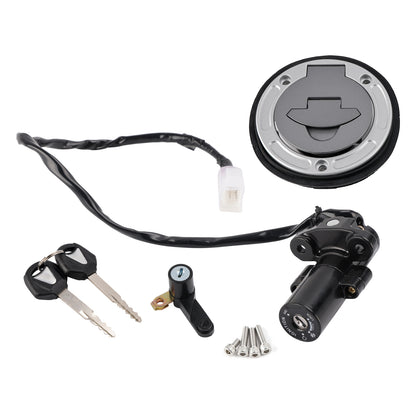 Ignition Key Switch Fuel Cap Seat Lock Set For Yamaha YZF R3 R25 ABS 2019-2024