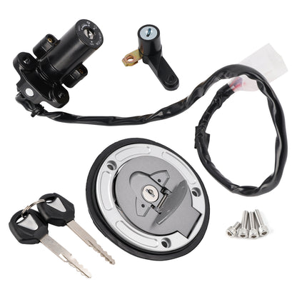 Ignition Key Switch Fuel Cap Seat Lock Set For Yamaha YZF R3 R25 ABS 2019-2024