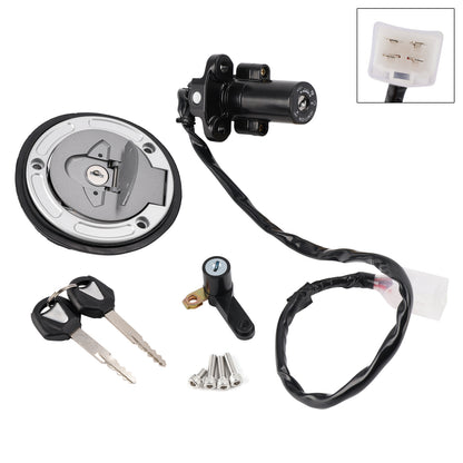 Ignition Key Switch Fuel Cap Seat Lock Set For Yamaha YZF R3 R25 ABS 2019-2024