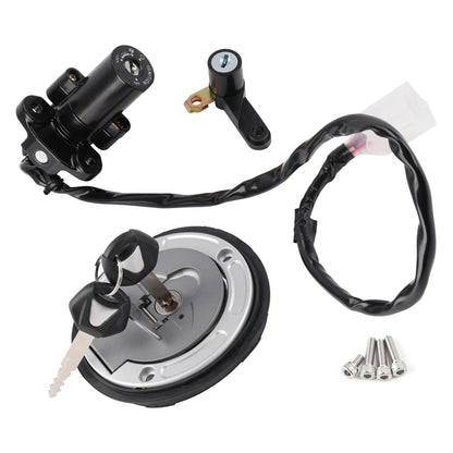 Ignition Key Switch Fuel Cap Seat Lock Set For Yamaha YZF R3 R25 ABS 2019-2024