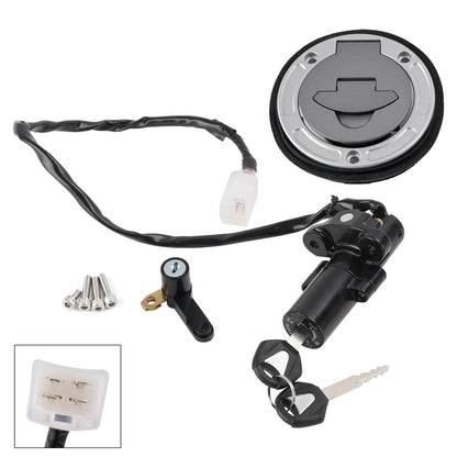 Ignition Key Switch Fuel Cap Seat Lock Set For Yamaha YZF R3 R25 ABS 2019-2024