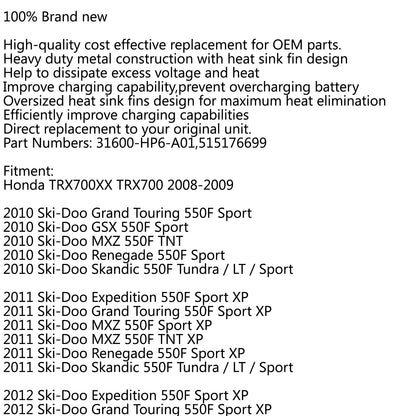 2010 Ski-Doo MXZ 550F TNT Electrosport Industries Regulator/Rectifier