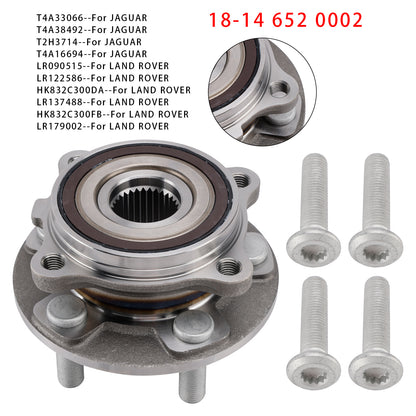 Jaguar F-Pace I-Pace Land Rover 18-14 652 0002 Front Wheel Hub