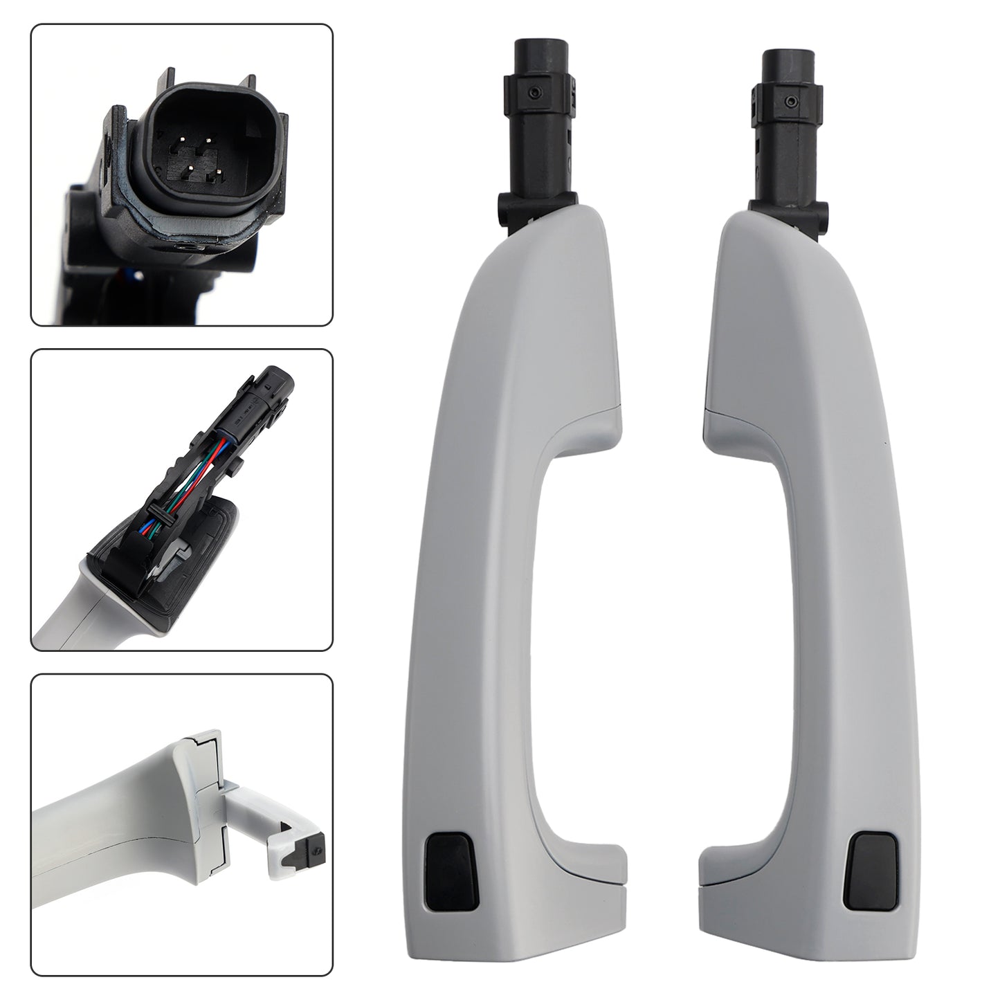 Left&Right Side Exterior Door Handle For Porsche Cayenne 2011-2018