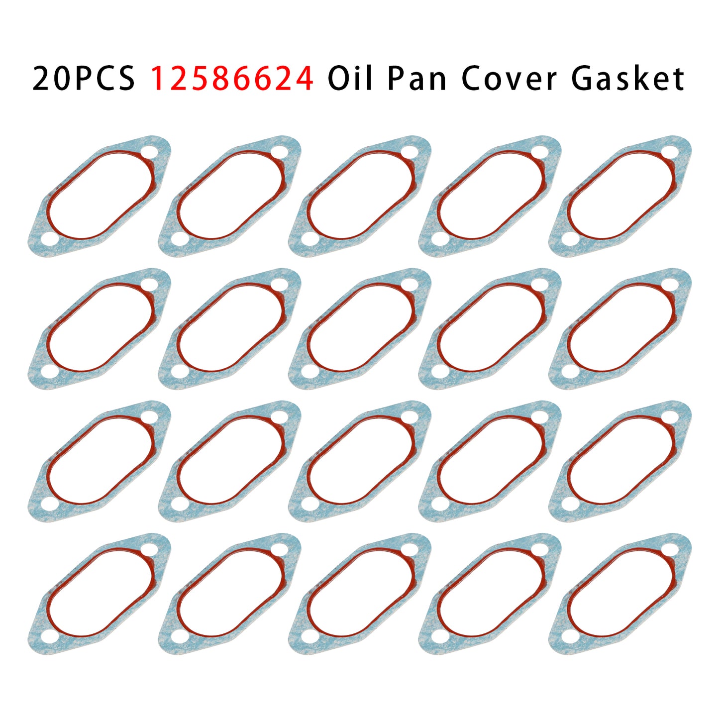 20PCS 12586624 Oil Pan Cover Gasket