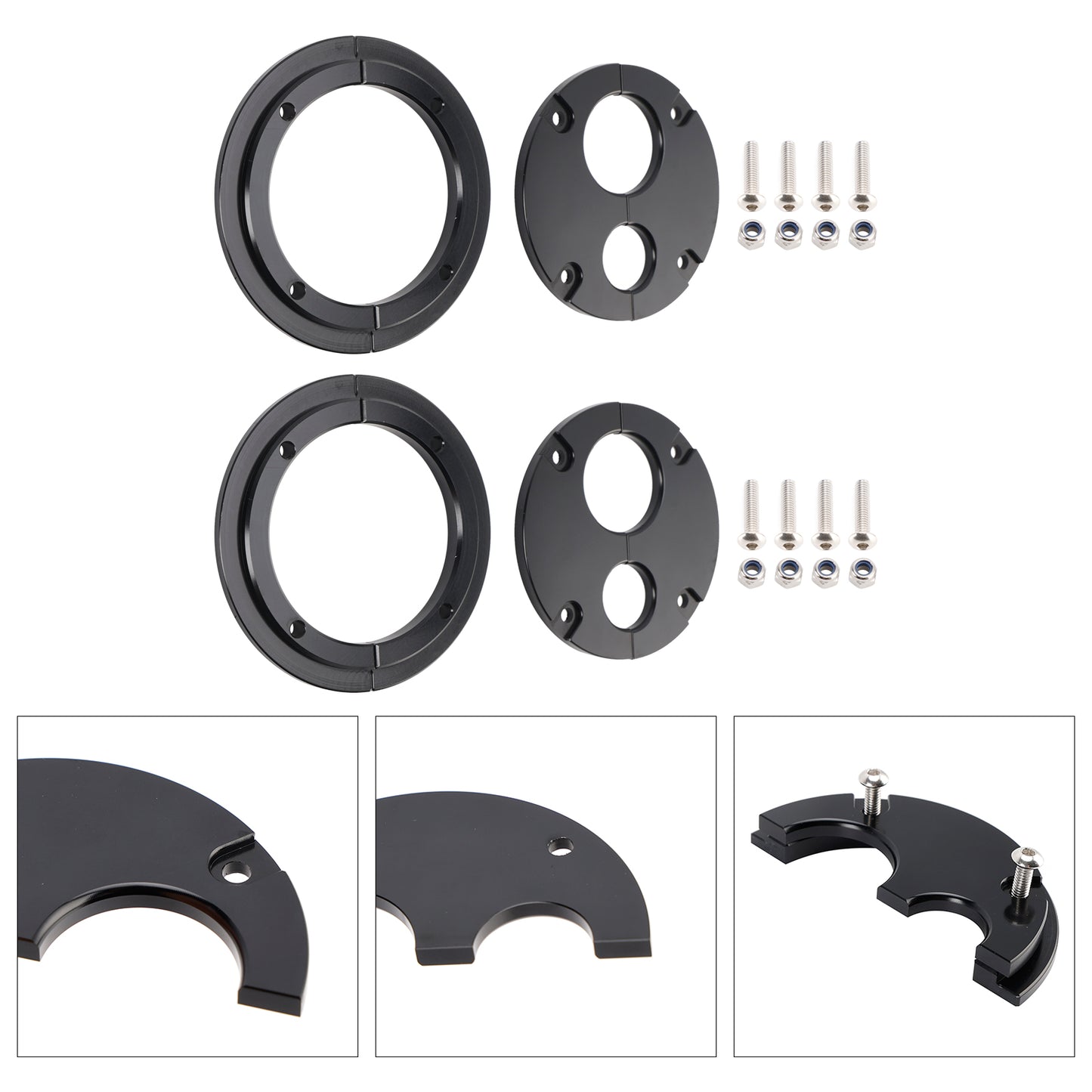 2 Pack Firewall Pass Through Eliminates Firewall Grommet Holley Terminator x Max