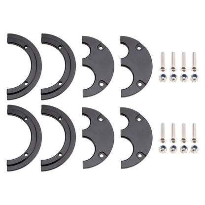 2 Pack Firewall Pass Through Eliminates Firewall Grommet Holley Terminator x Max