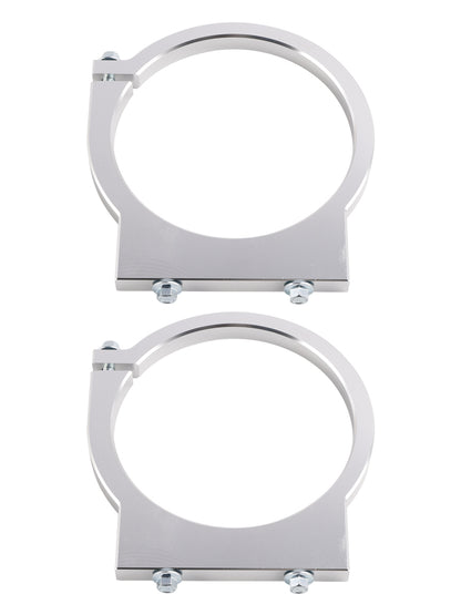 GSXR 551443 2 Pack 2lb Nitrous Bottle Bracket 2.5 2 Two Pound 4-3/8" Bottle Diameter Tank Mount NOS Billet
