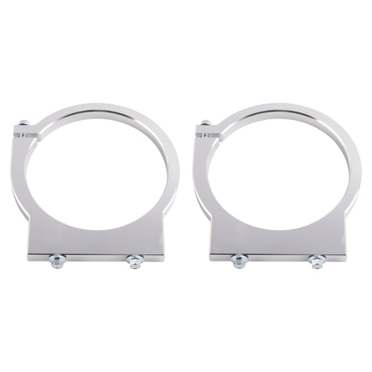2 Pack 2lb Nitrous Bottle Bracket 2.5 2 Two Pound 4-3/8" Bottle Diameter Tank Mount NOS Billet GSXR 551443