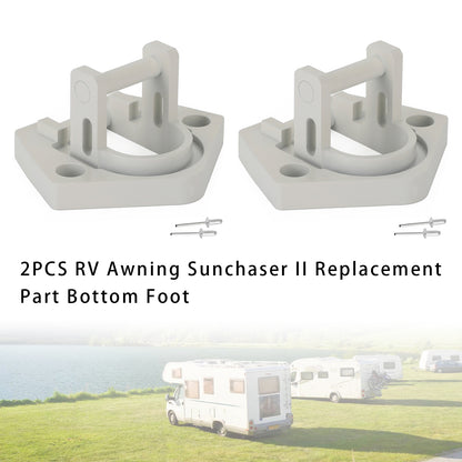 2PCS RV Awning Sunchaser II Replacement Part Bottom Foot