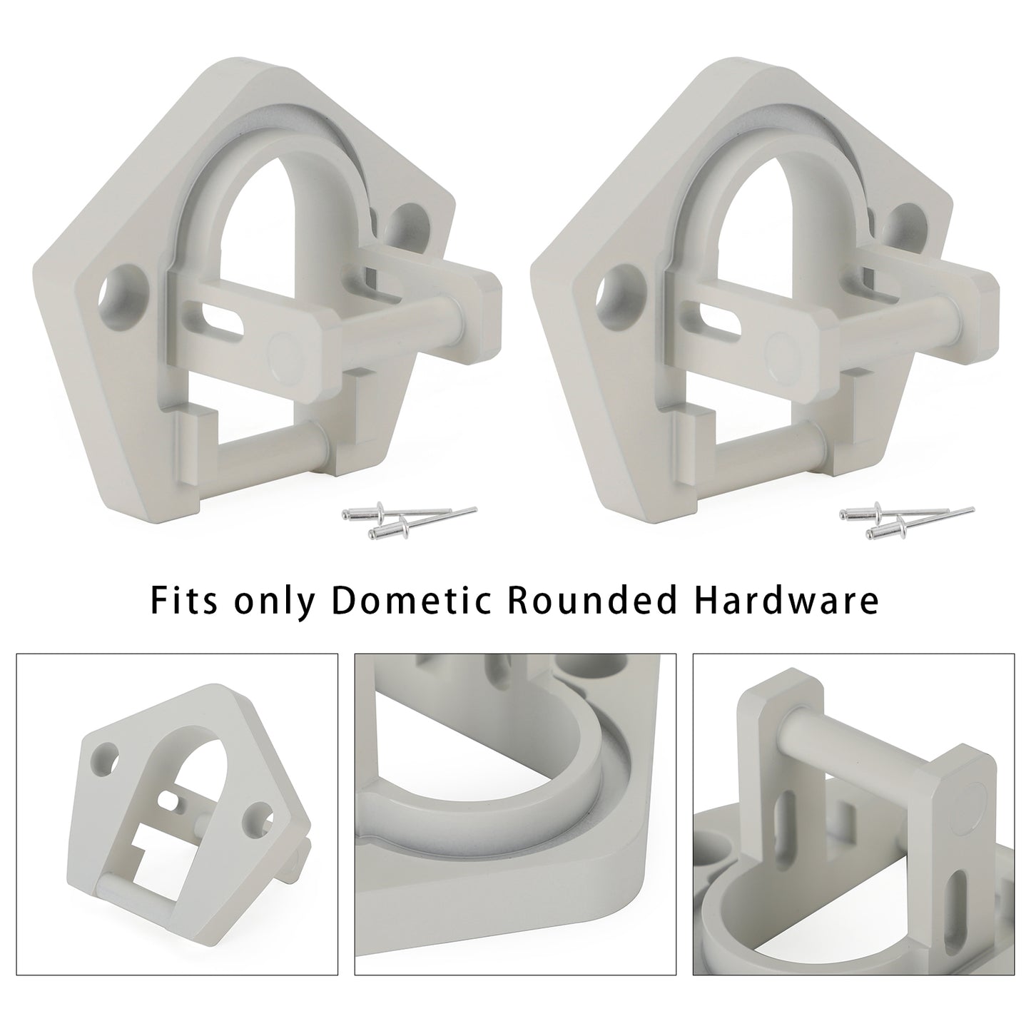 2PCS RV Awning Sunchaser II Replacement Part Bottom Foot