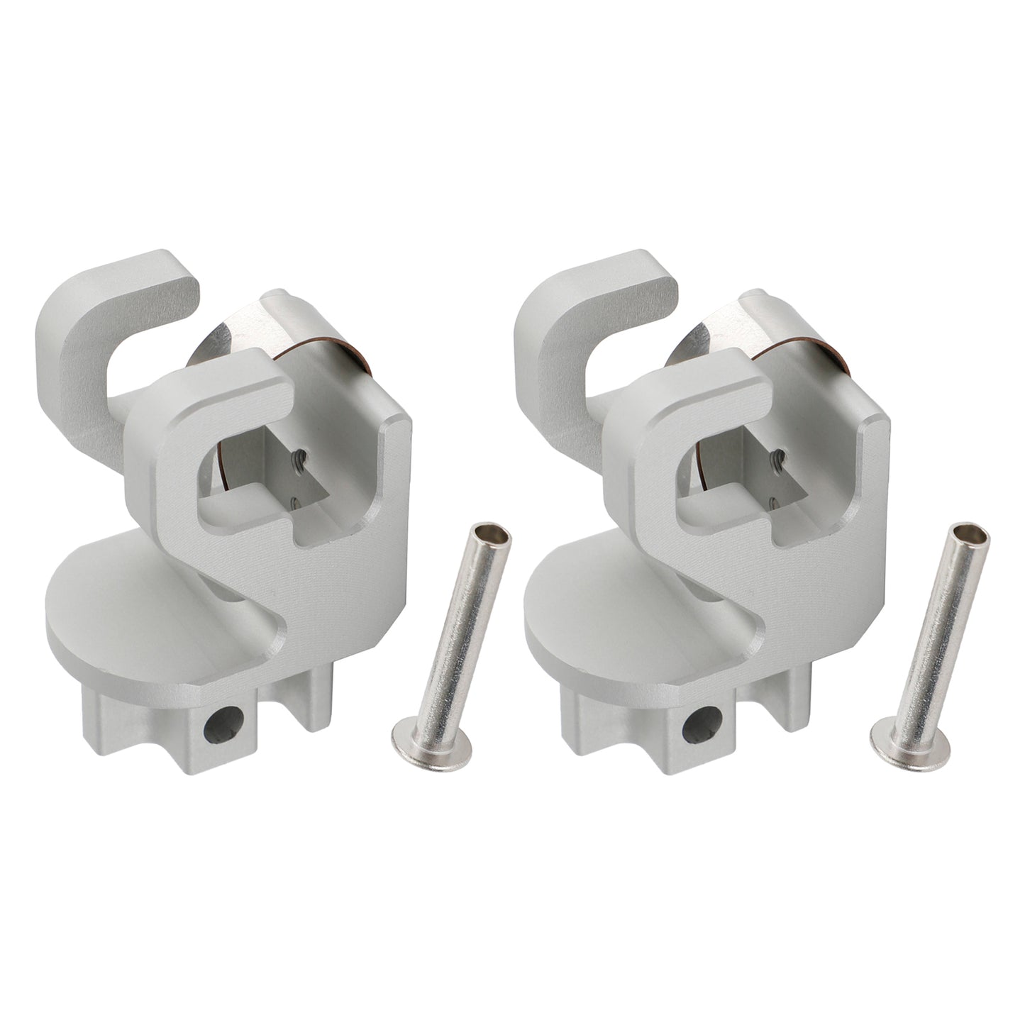 2PCS Alminum RV Rafter Claw Satin Hardware Dometic SUNCHASER II Awning