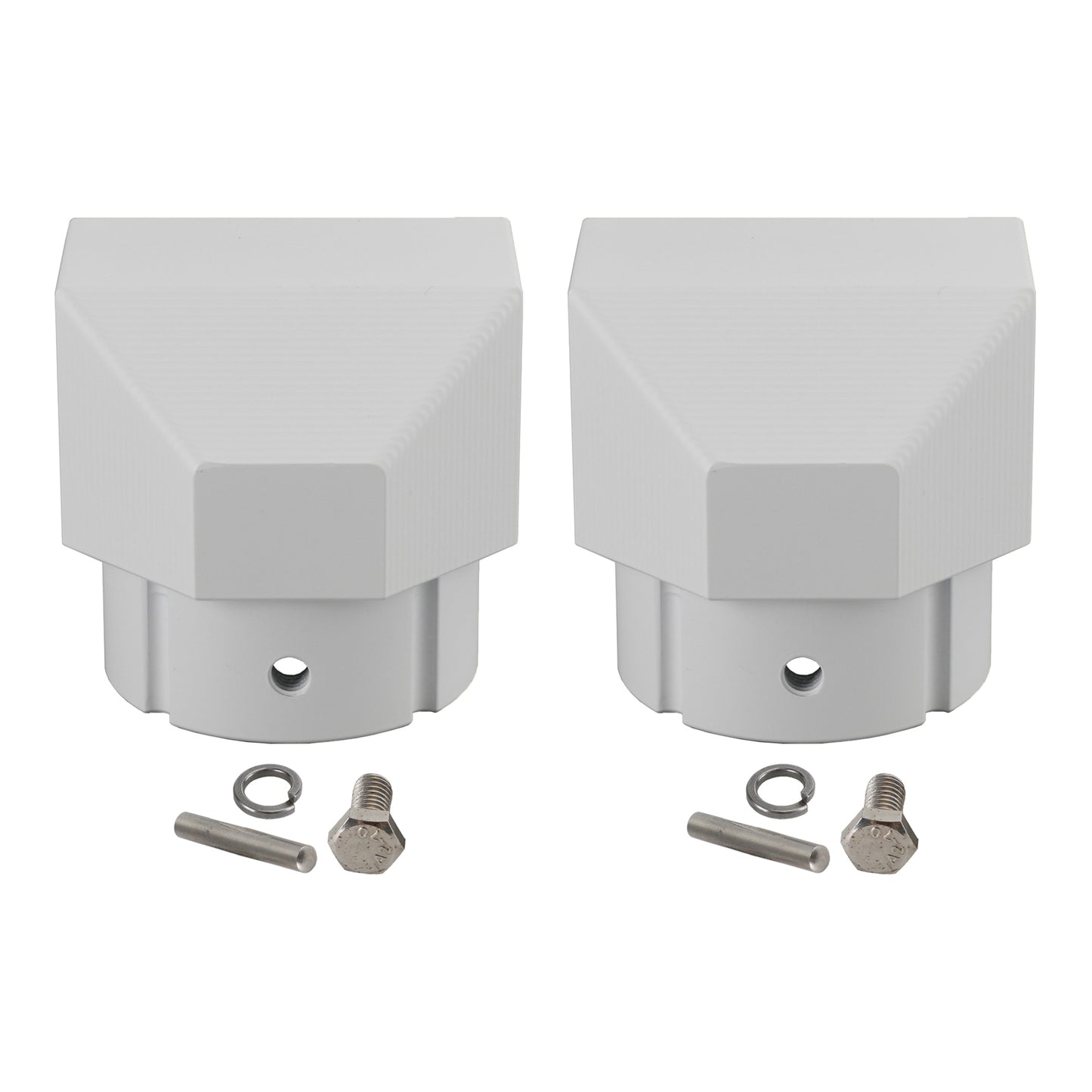 2PCS Alminum Replacement Part End Plug Solid Dometic SUNCHASER II Awning