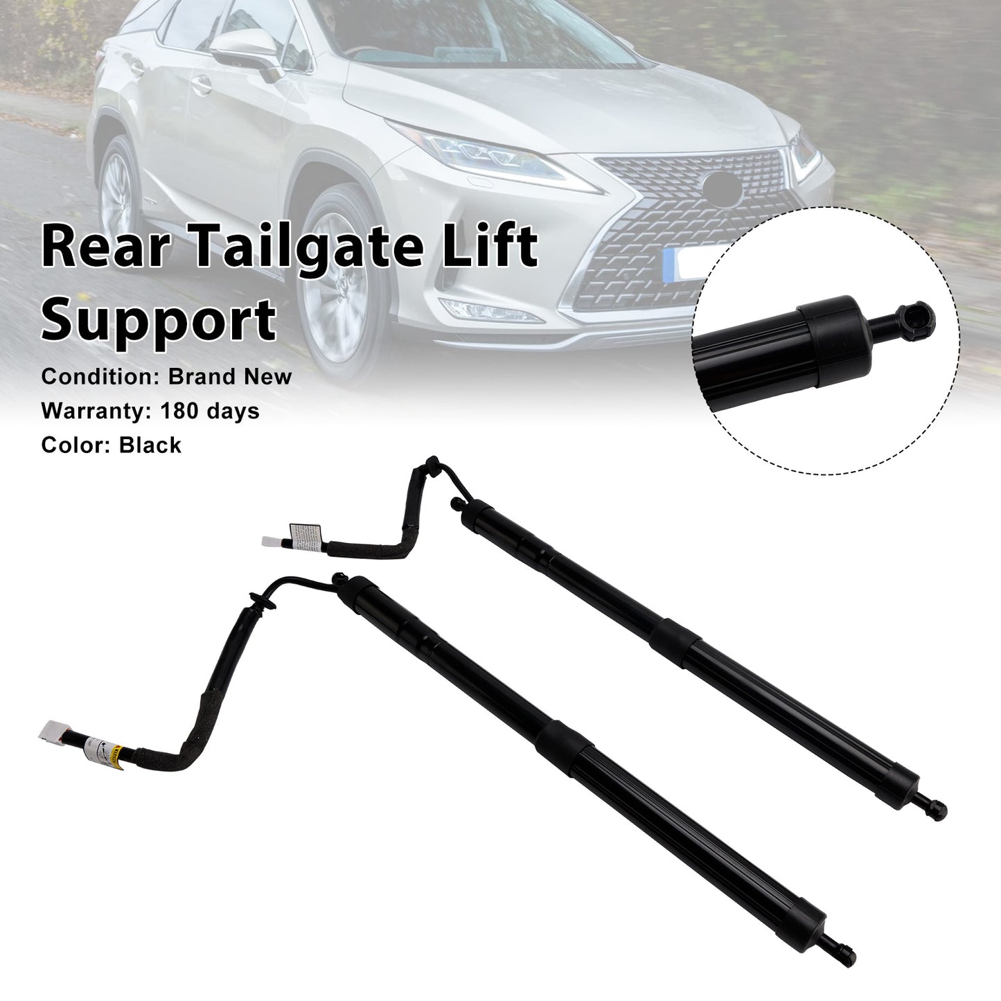 2018-2022 Lexus RX350L RX450hL 6892048061 2PCS Rear Power Hatch Lift Support
