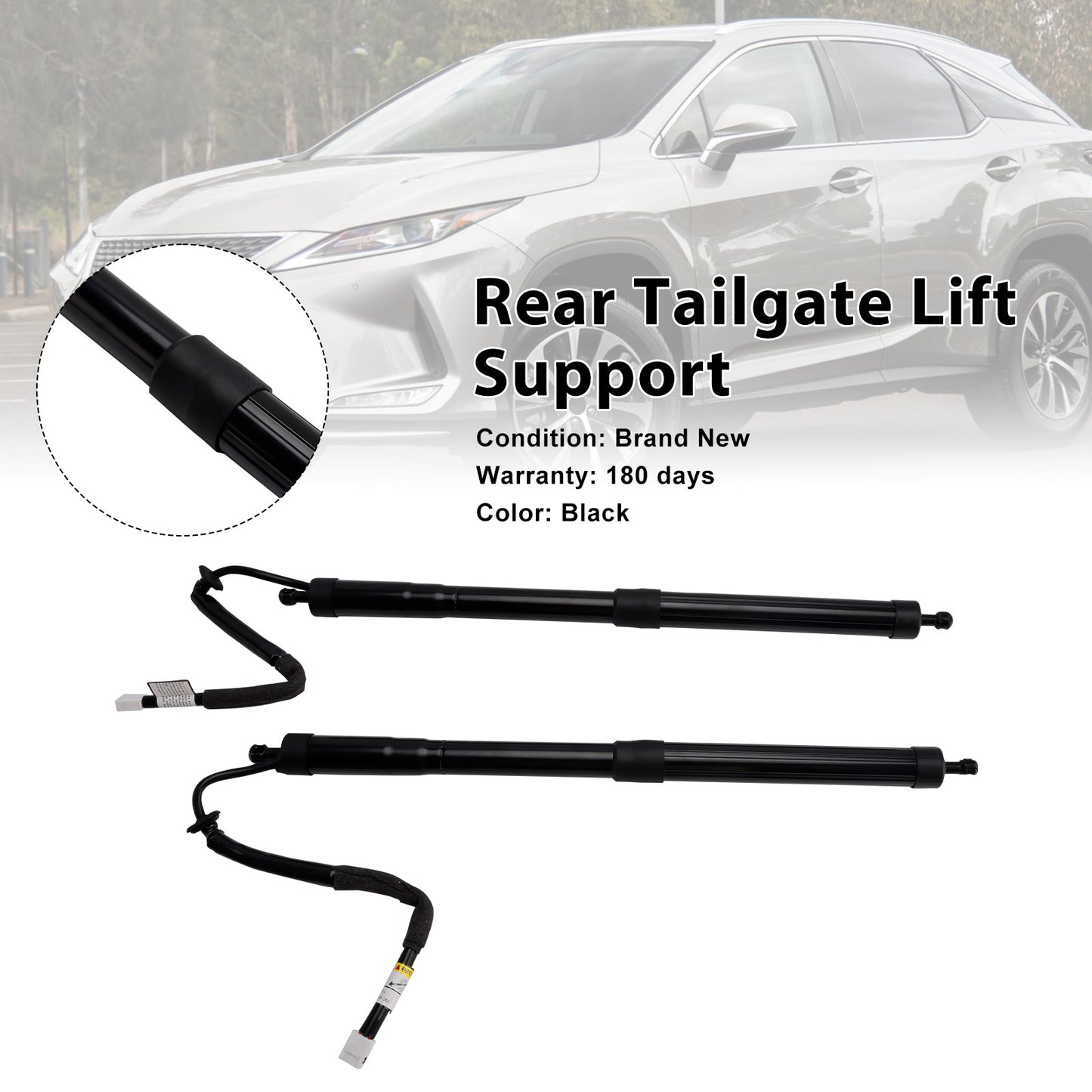 2018-2022 Lexus RX350L RX450hL 6892048061 2PCS Rear Power Hatch Lift Support
