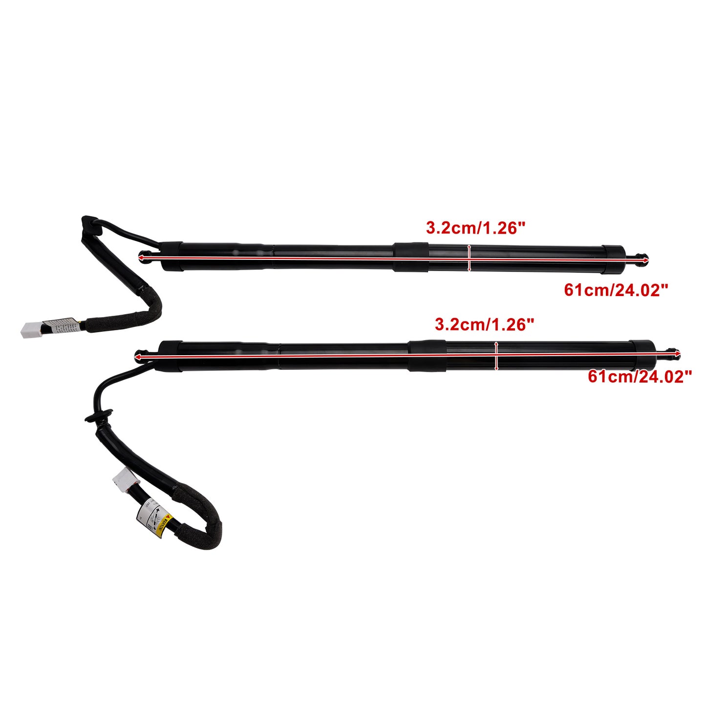 2018-2022 Lexus RX350L RX450hL 6892048061 2PCS Rear Power Hatch Lift Support
