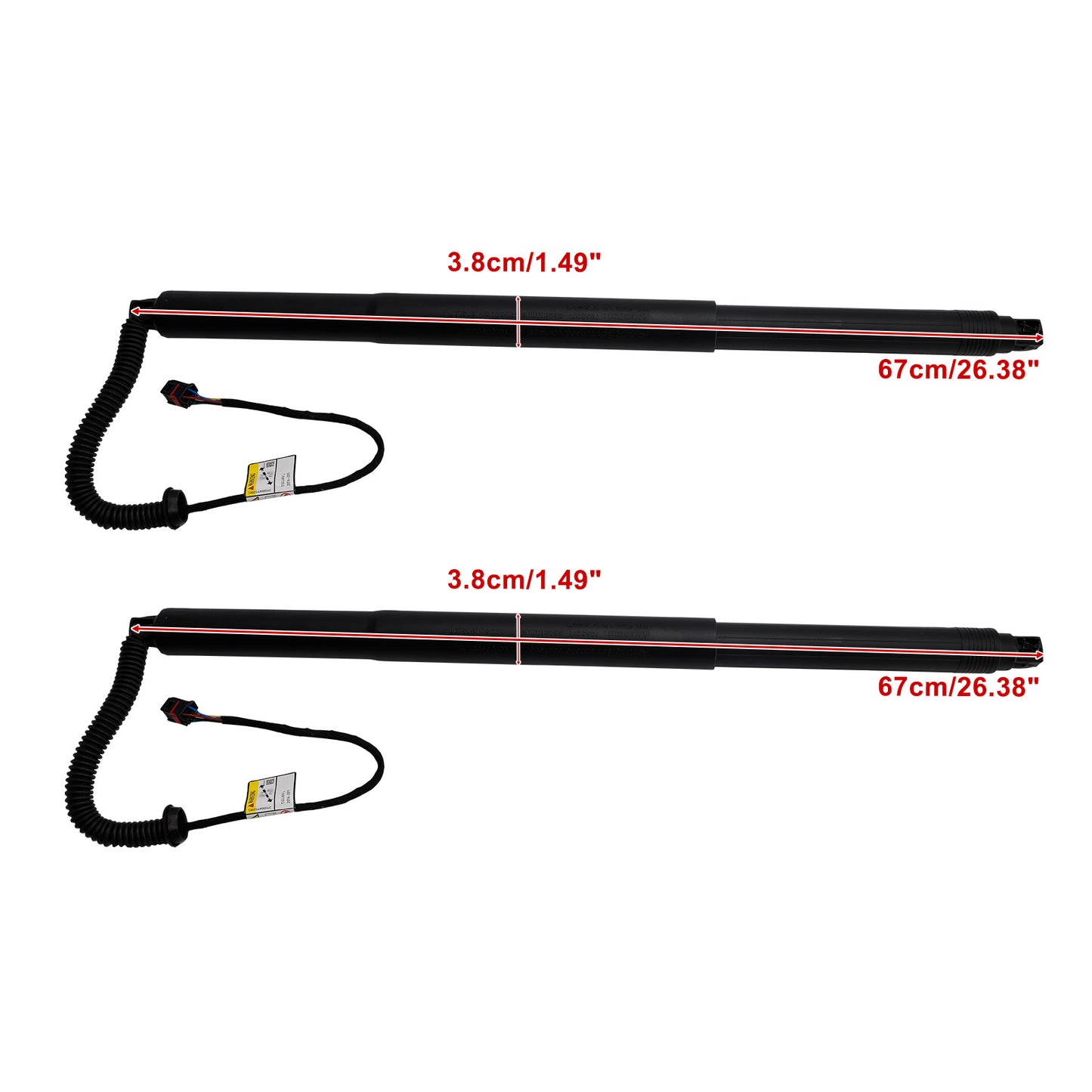 2016-2019 VW TIGUAN AD1 NA827851A 2PCS Rear Electric Tailgate Gas Strut
