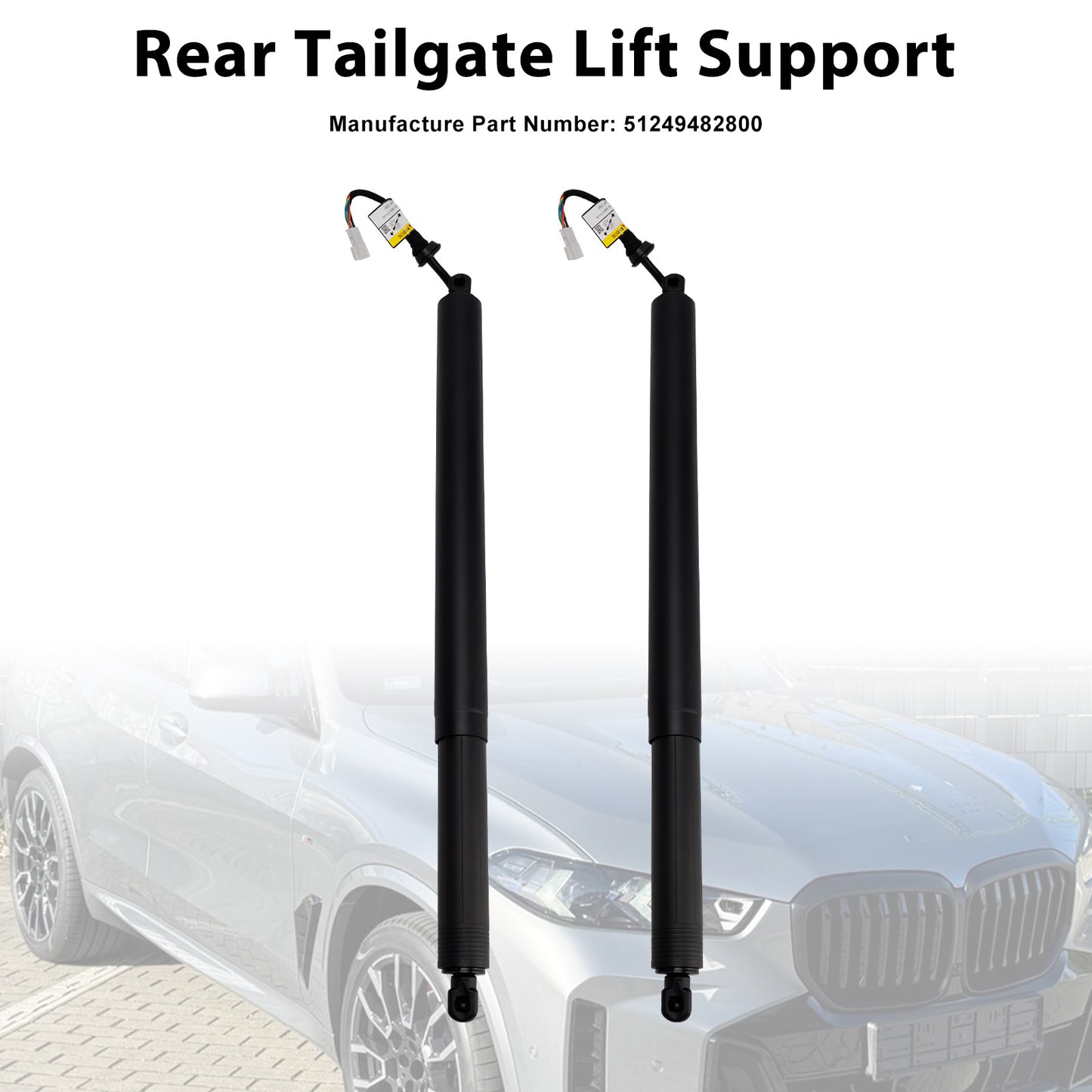 BMW X5 F95 G05 51249482800 2PCS Rear Electric Tailgate Gas Strut