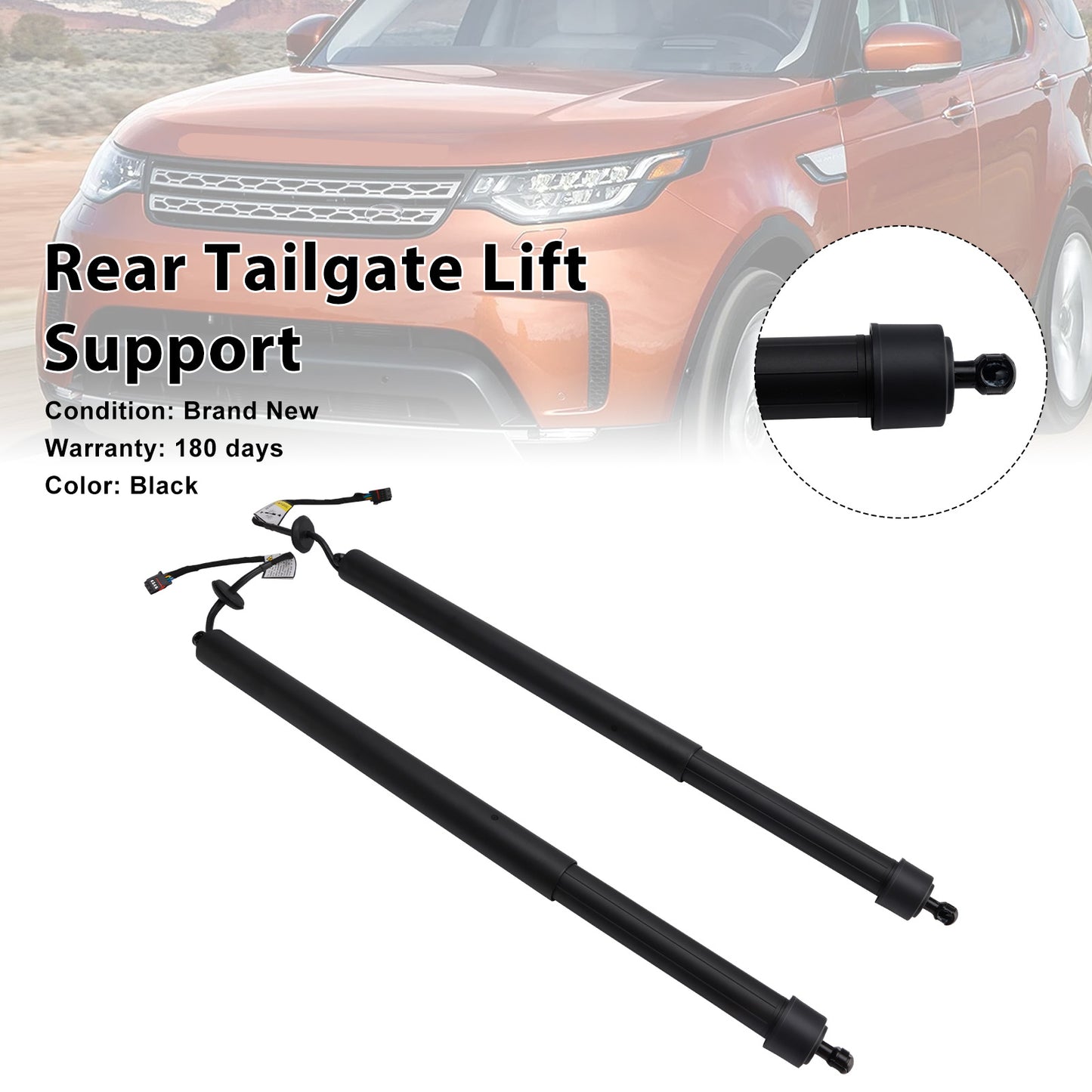 2PCS Rear Electric Tailgate Gas Strut Land Rover Discovery 5 535123549