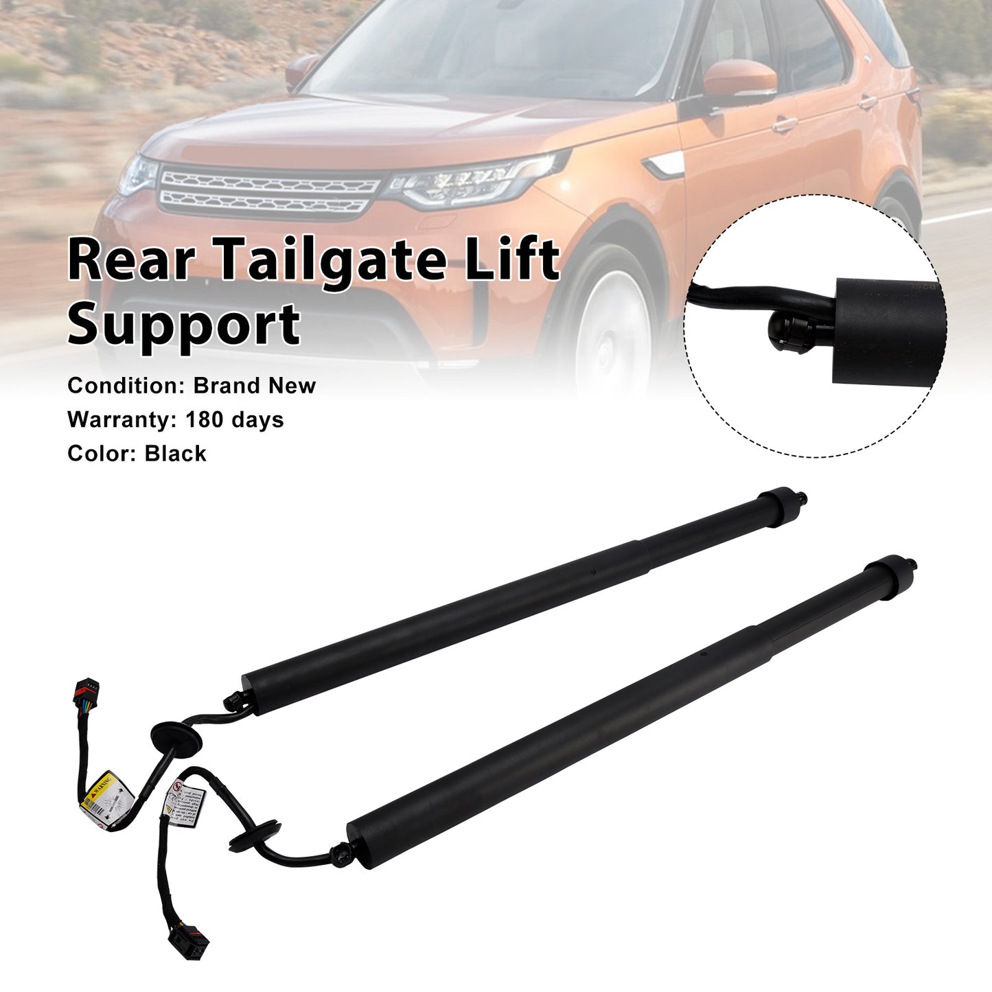 2PCS Rear Electric Tailgate Gas Strut Land Rover Discovery 5 535123549