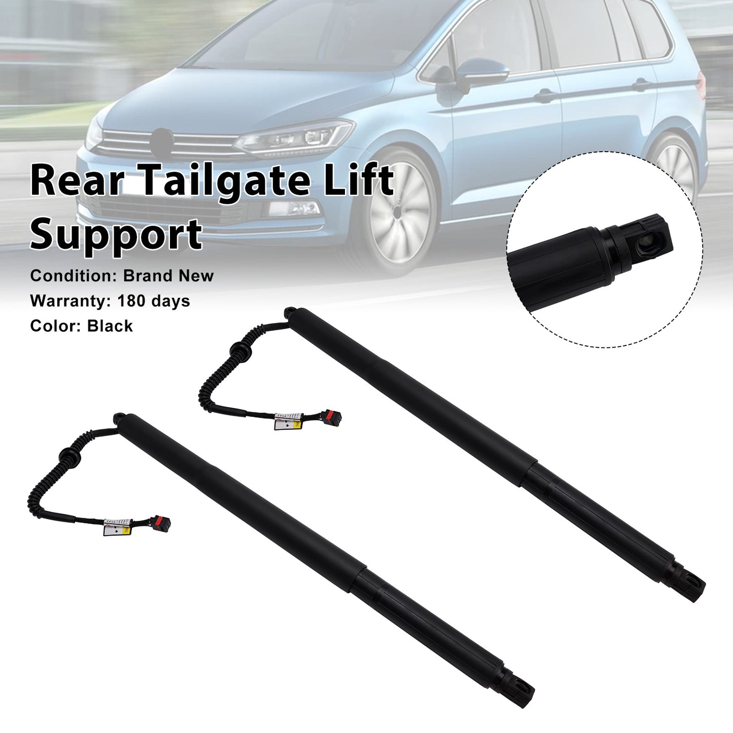 2PCS Rear Electric Tailgate Gas Strut 2015-2023 VW Touran 5T1 5TA827851A