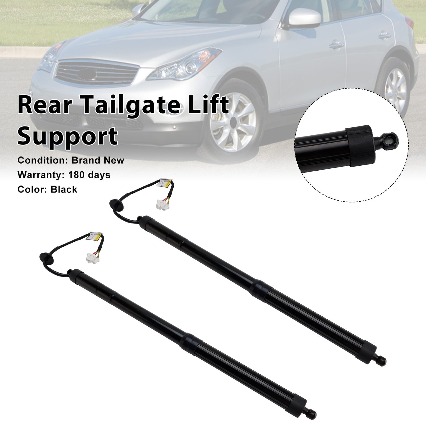 Infiniti EX35 FX35 FX50 QX70 905603FY0A 2PCS Rear Electric Tailgate Strut