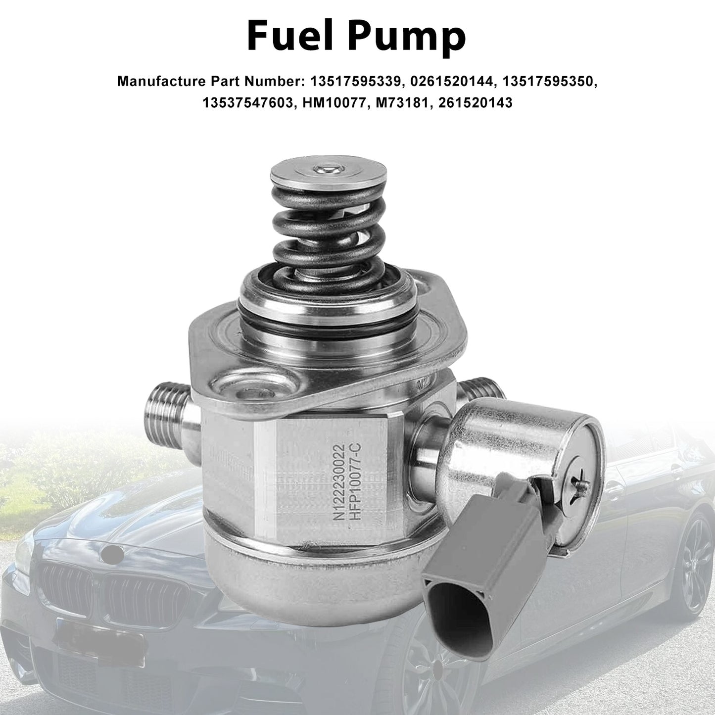 2011-2013 BMW 550i F10 13517595339 High Pressure Fuel Pump