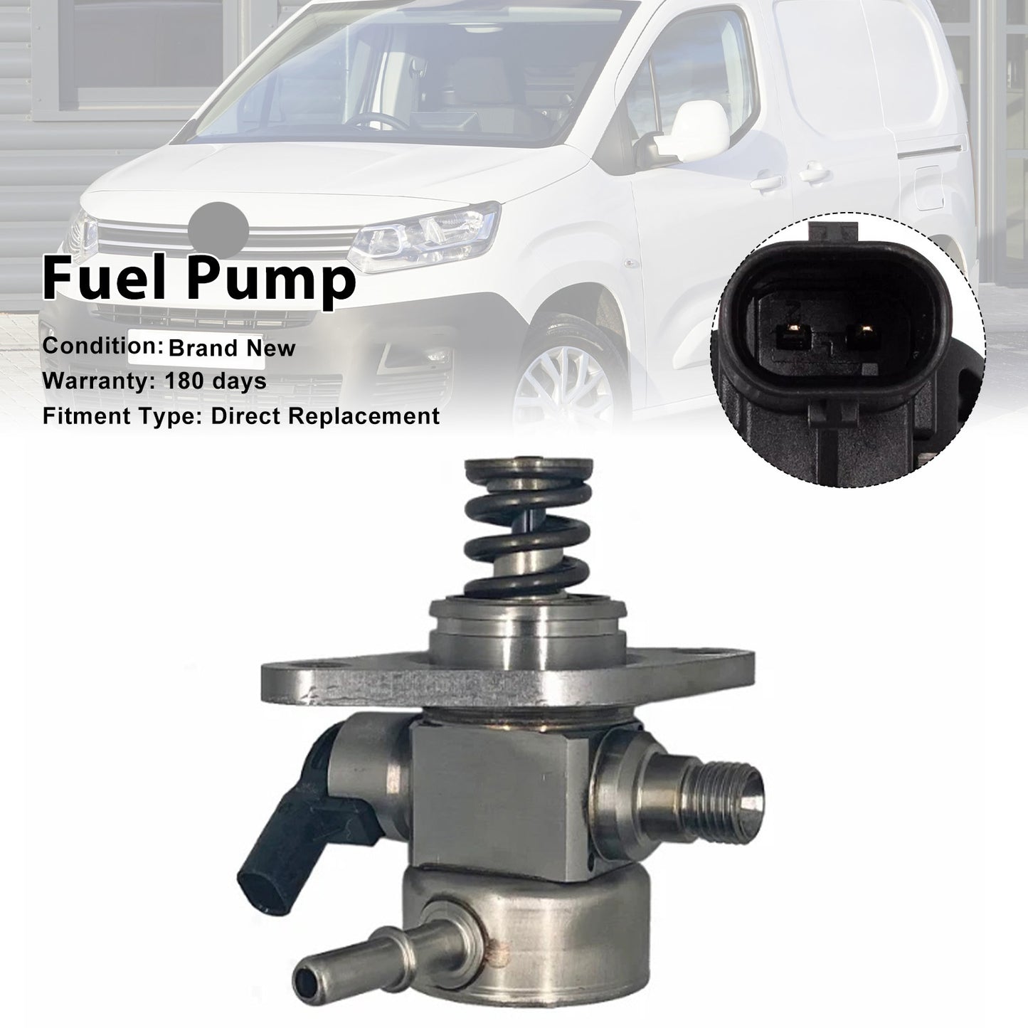 2019-on Vauxhall Combo E9807550080 High Pressure Petrol Fuel Pump