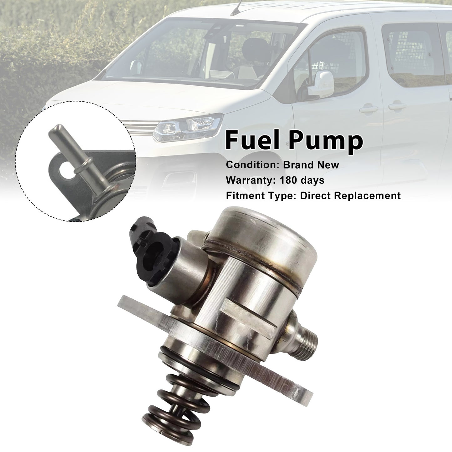 2019-on Vauxhall Combo E9807550080 High Pressure Petrol Fuel Pump