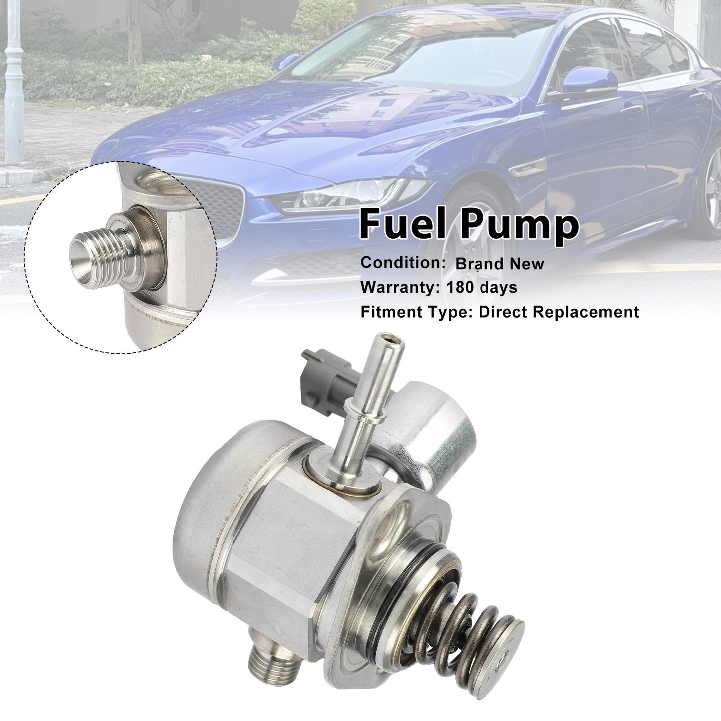 2013-2016 Jaguar XE XF L4 2.0L BR2E-9D376-AA High Pressure Fuel Pump