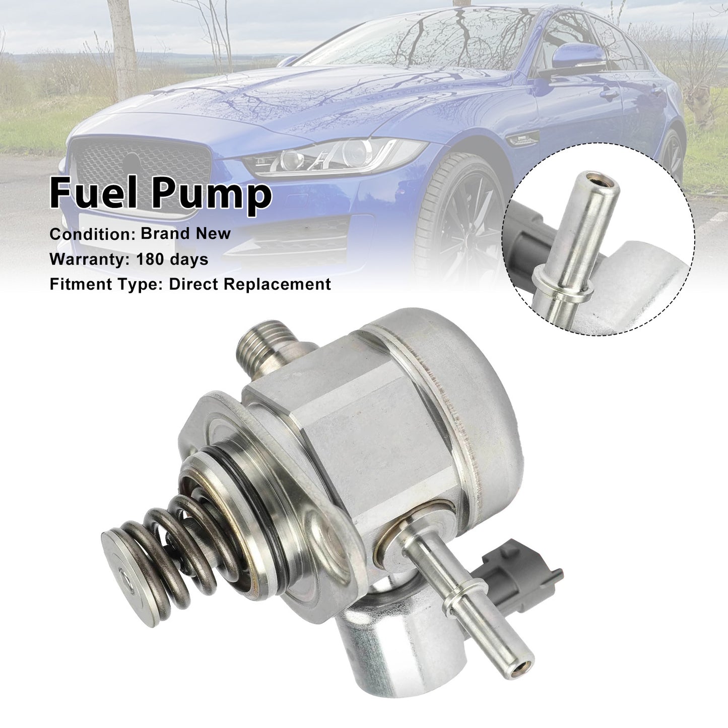 2013-2016 Jaguar XE XF L4 2.0L BR2E-9D376-AA High Pressure Fuel Pump