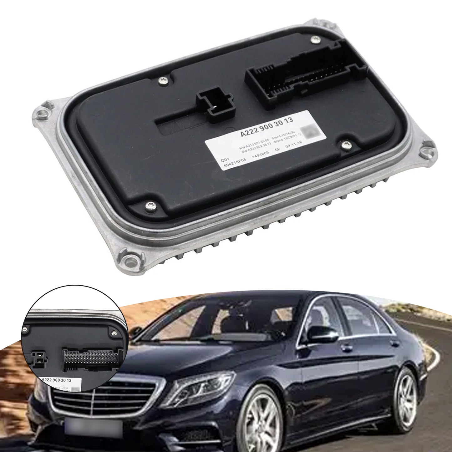 Headlight Driver Control Module A2229003013 Right For Mercedes Benz W222/W213