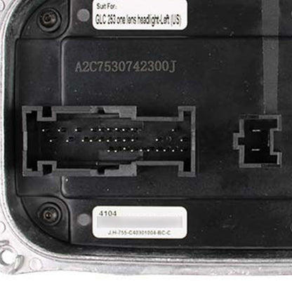Headlight Driver Control Module A2479004104 Left For Mercedes Benz W205/W253/W247