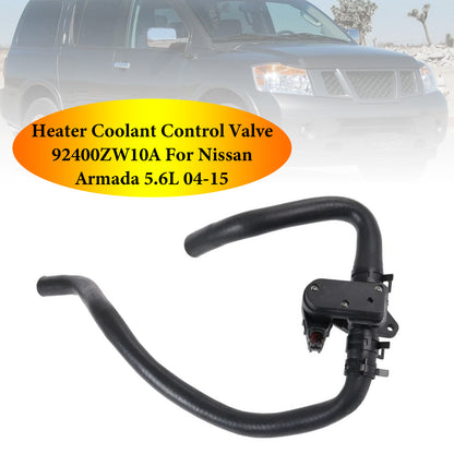 Heater Coolant Control Valve 92400ZW10A For Nissan Armada 5.6L 04-15