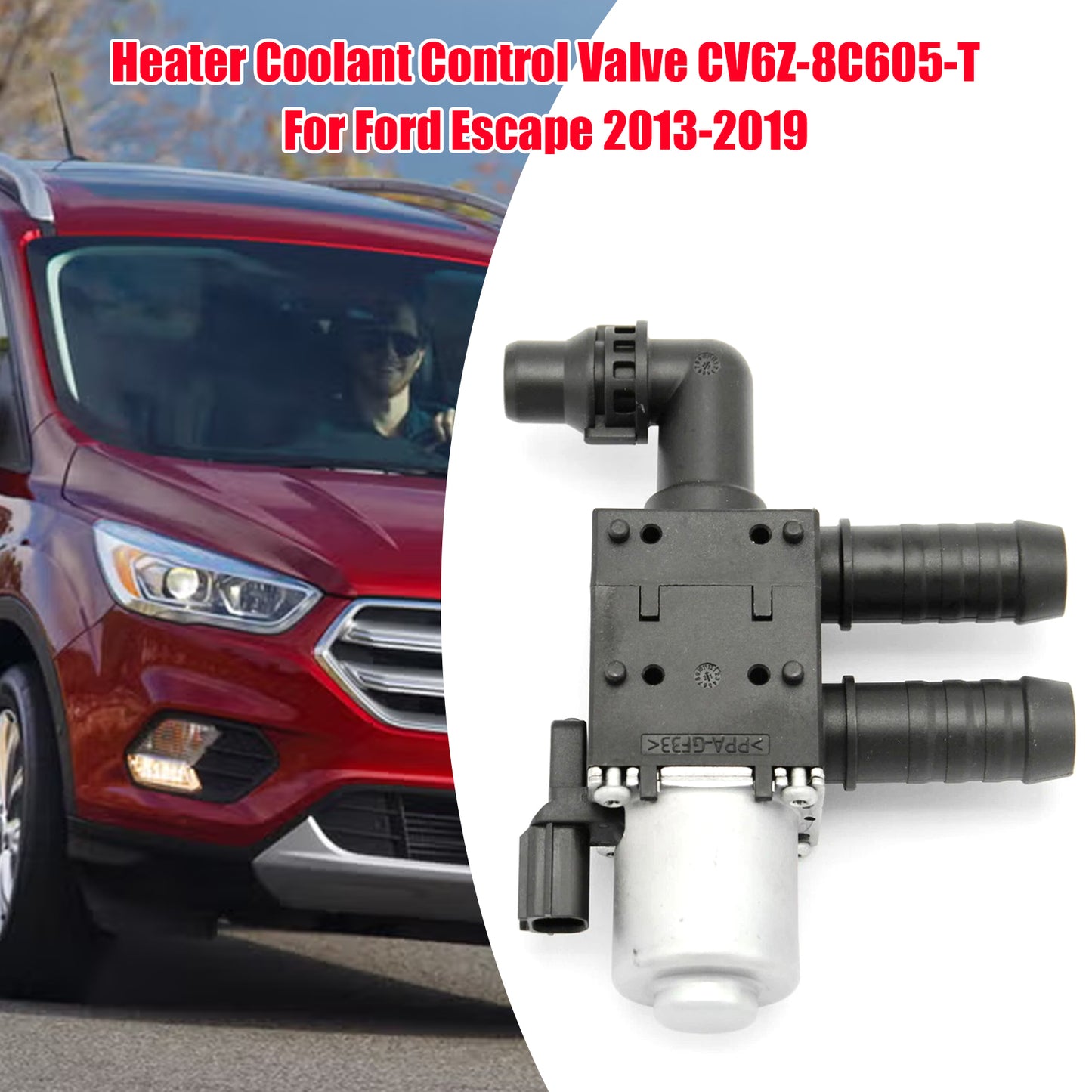 Heater Coolant Control Valve CV6Z-8C605-T For Ford Escape 2013-2019