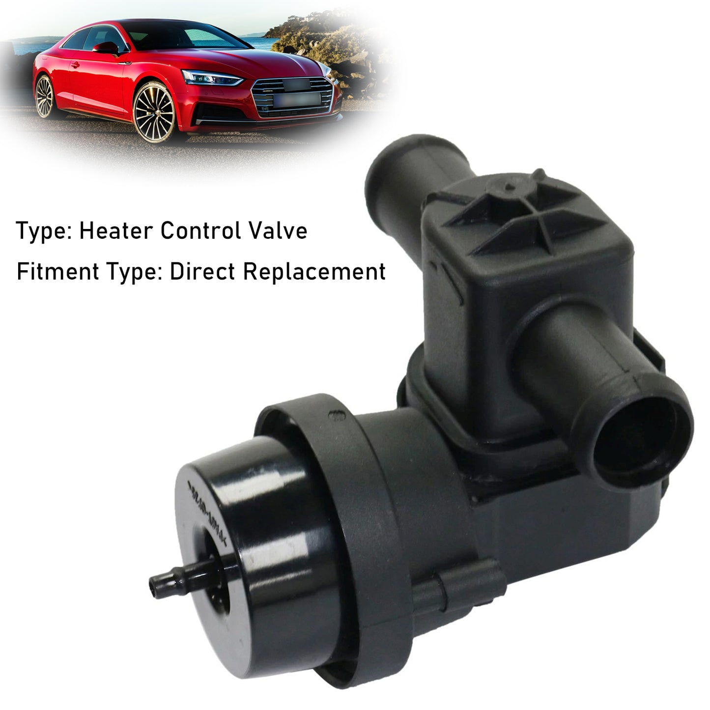 Heater Coolant Control Valve 1J0819809 For VW Touareg For Audi A5