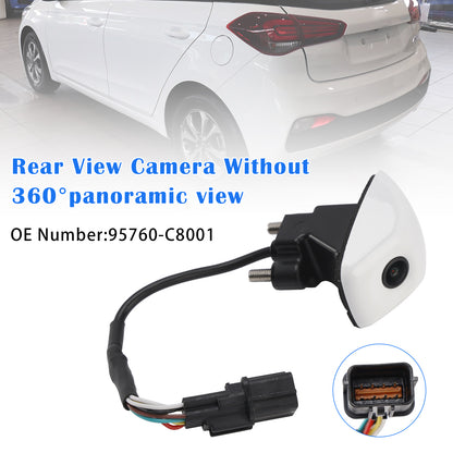 2018 Hyundai i20 95760-C8001 White Rear View Camera Without 360°