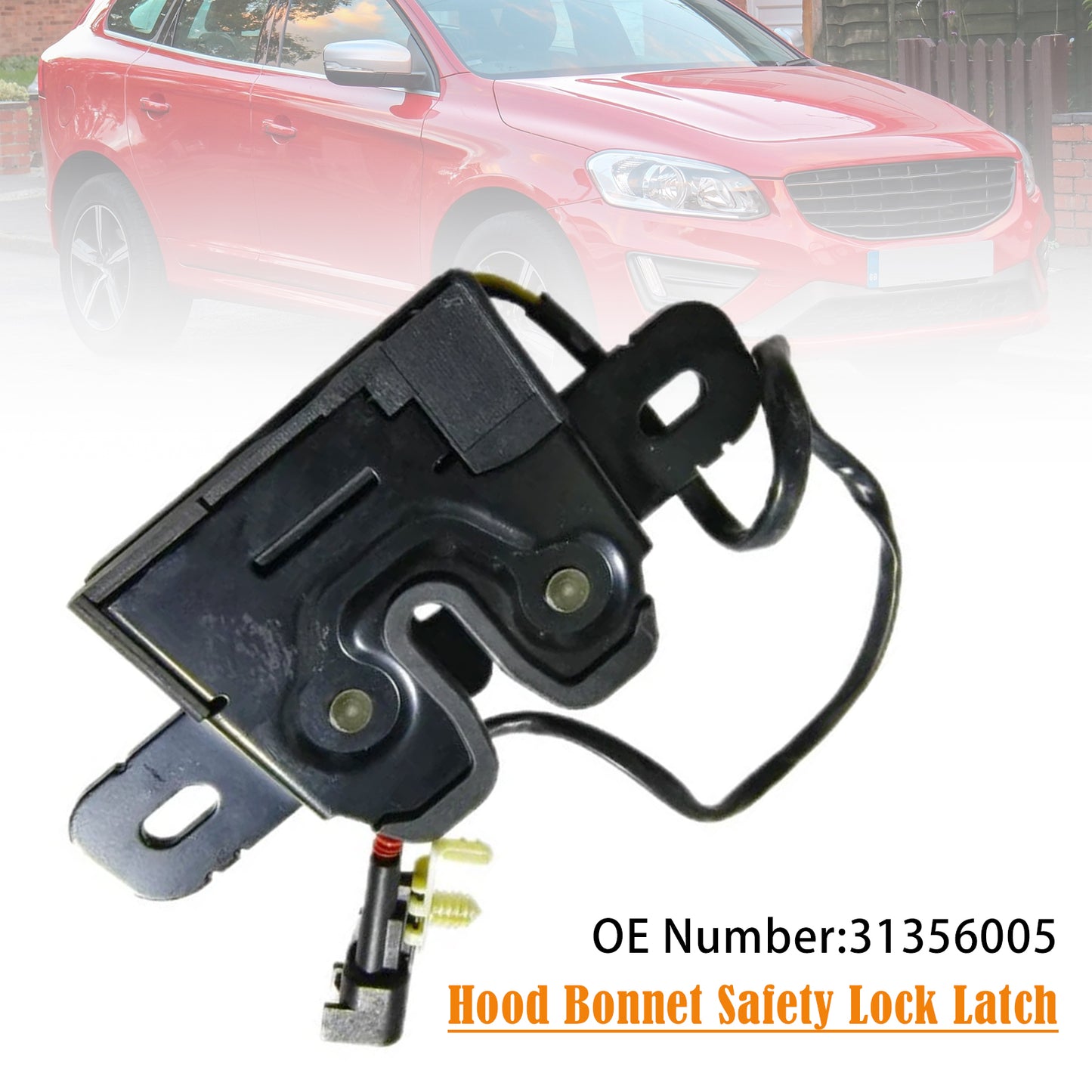 2010-2017 Volvo XC60 31356005 Hood Bonnet Safety Lock Latch