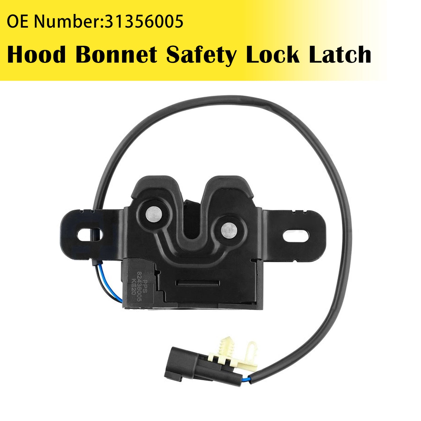 2010-2017 Volvo XC60 31356005 Hood Bonnet Safety Lock Latch