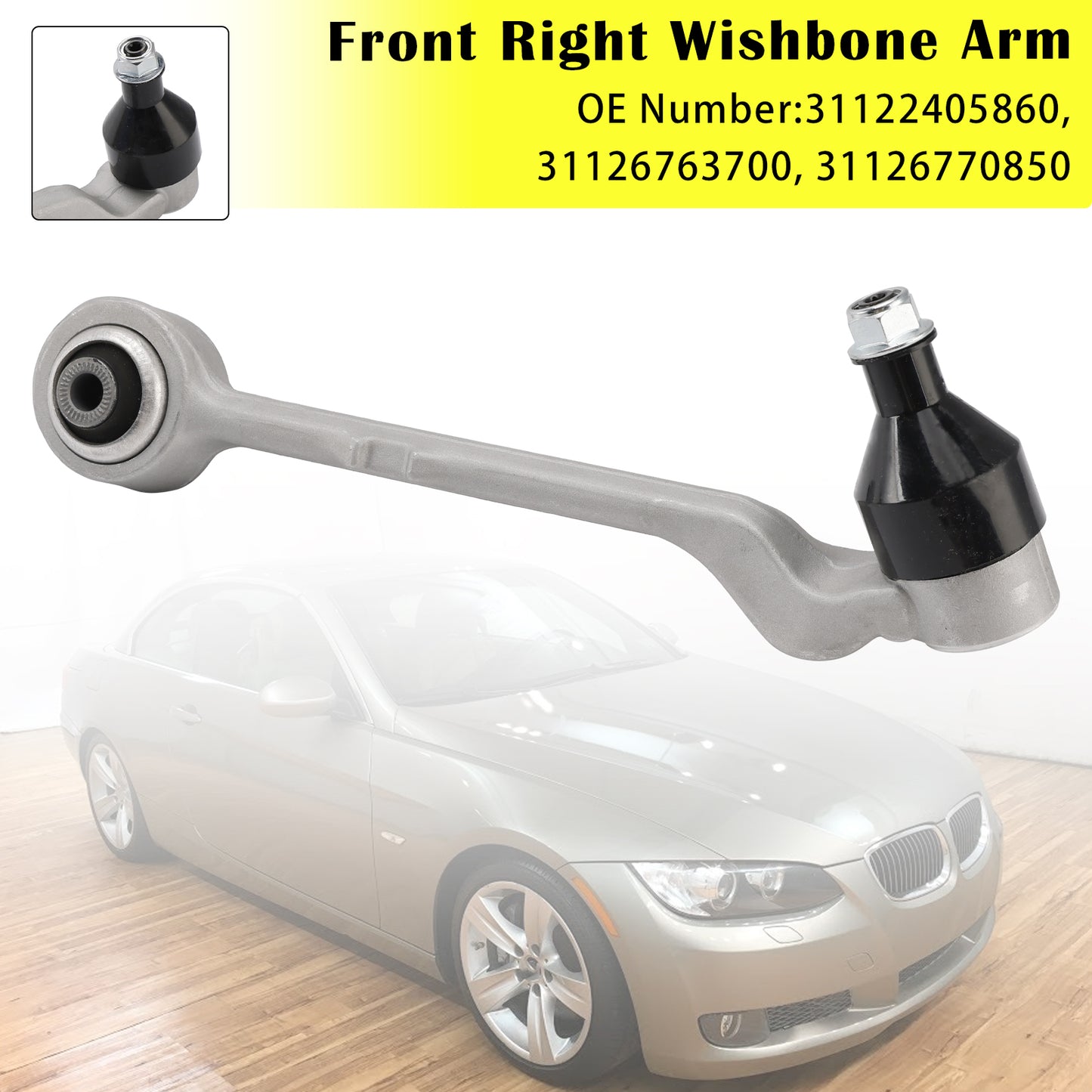 2012-2013 BMW 128I 31122405860 Front Right Wishbone Arm