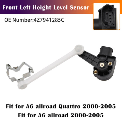 00-05 Audi A6 C5 Allroad Quattro 4Z7941285C Front Left Height Level Sensor