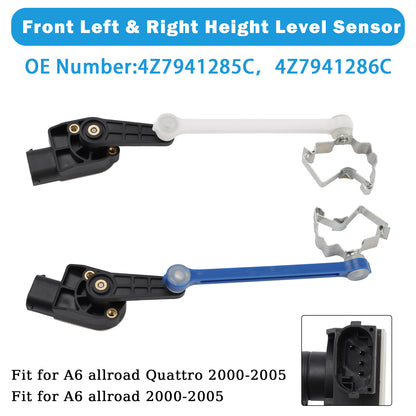 2000-2005 Audi A6 allroad 4Z7941285C Pair Front Height Level Sensor