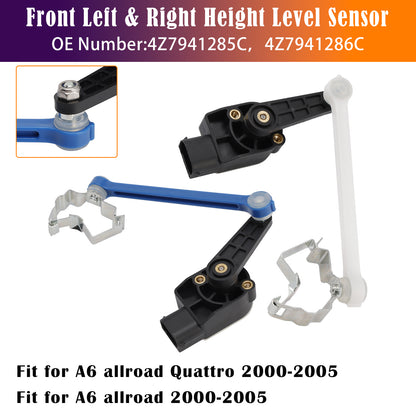 2000-2005 Audi A6 allroad 4Z7941285C Pair Front Height Level Sensor