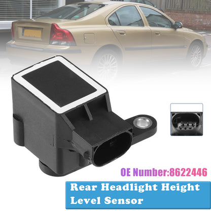 Volvo S60 S80 V70 XC90 8622446 Rear Headlight Height Level Sensor 6 Pins