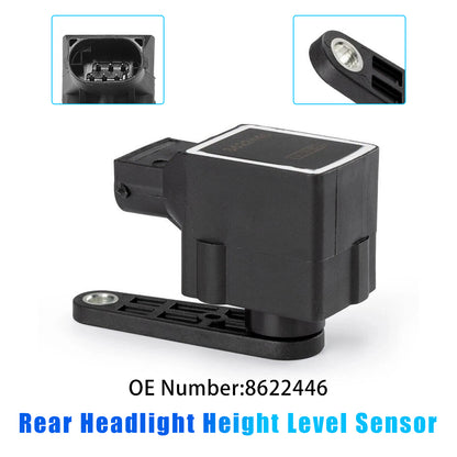 Volvo S60 S80 V70 XC90 8622446 Rear Headlight Height Level Sensor 6 Pins