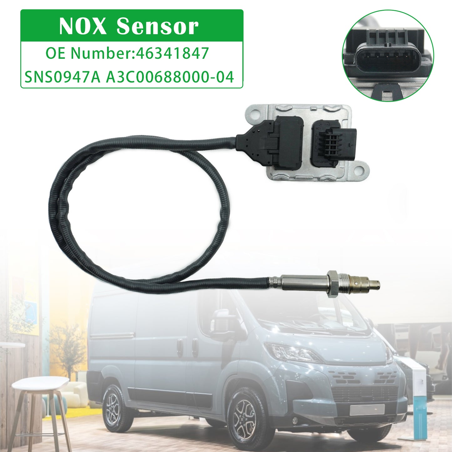 2019.05- Fiat Ducato Bus 180 Multijet 2,3 D 46341847 NOX Sensor