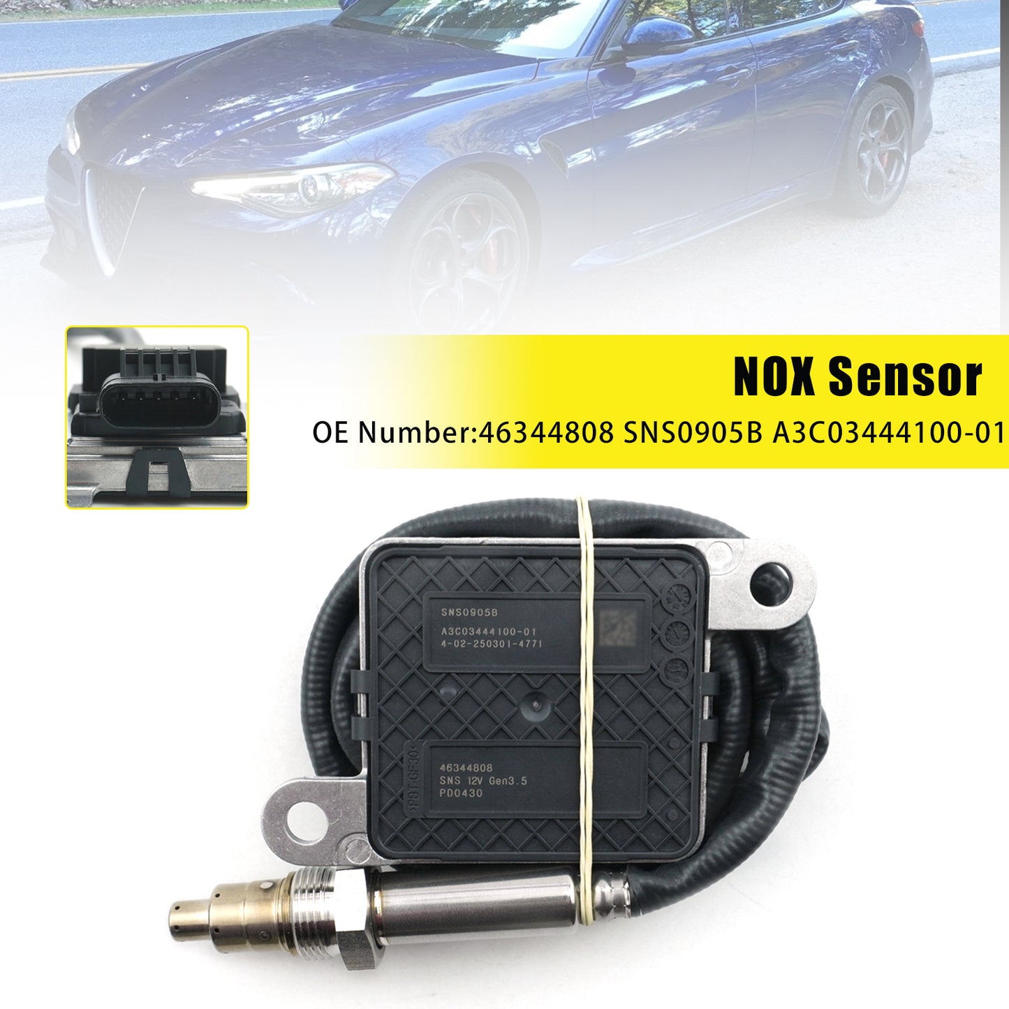 2018.08- Alfa Romeo Stelvio 2.2 D 46344808 NOX Sensor
