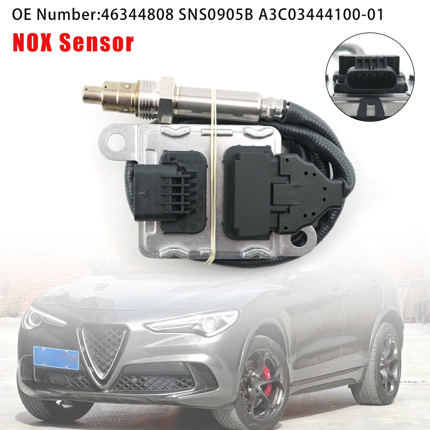 2018.08- Alfa Romeo Stelvio 2.2 D 46344808 NOX Sensor